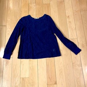 Falcon & Bloom XS Blue Blouse